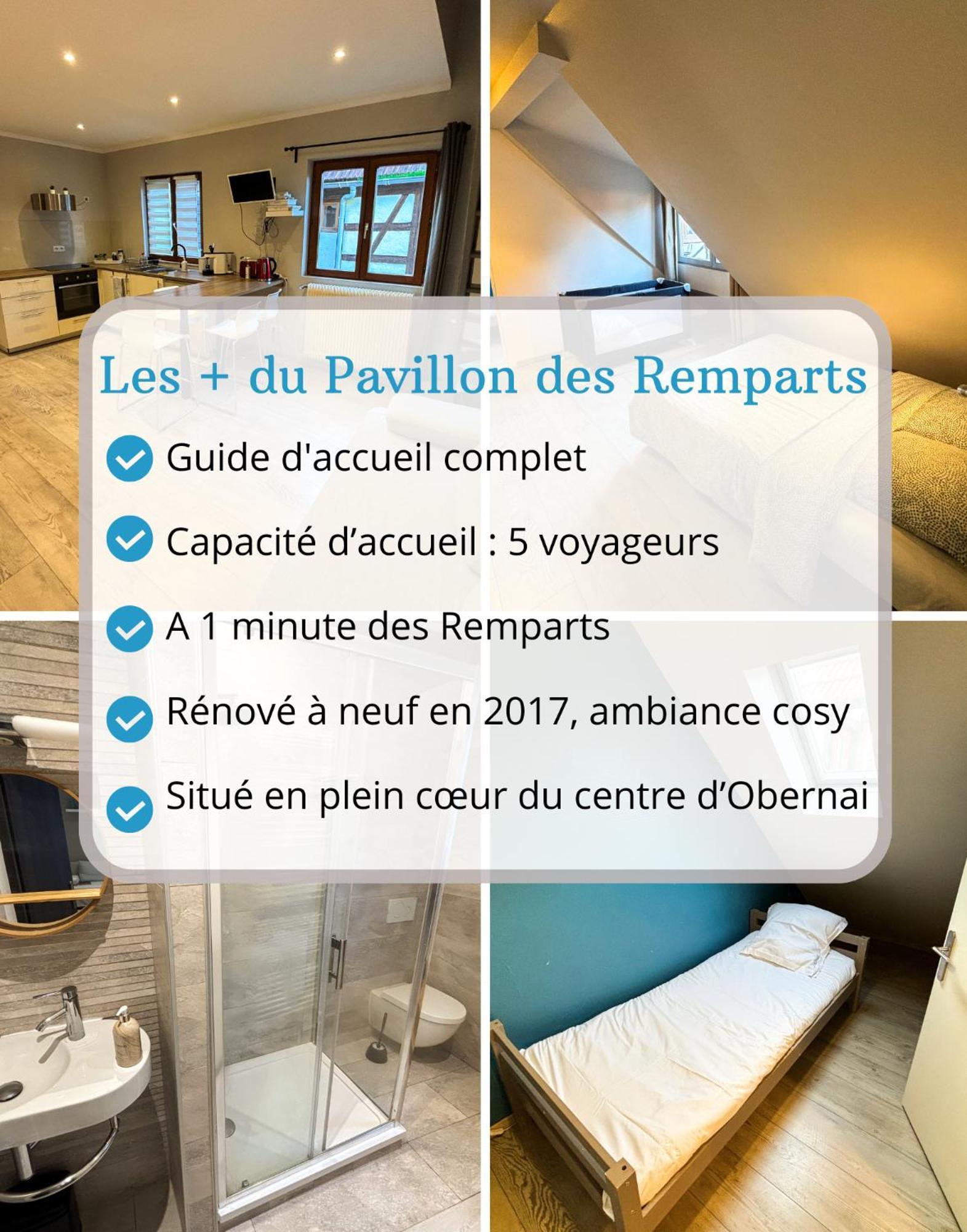 Le Pavillon Des Remparts - Commerces A Proximite - Centre-Ville - Appartement Cosy Obernai Exteriör bild